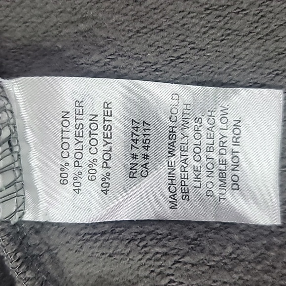 Cabelas Zip Up Hoodie 3-6 Months Gray - Picture 8 of 10